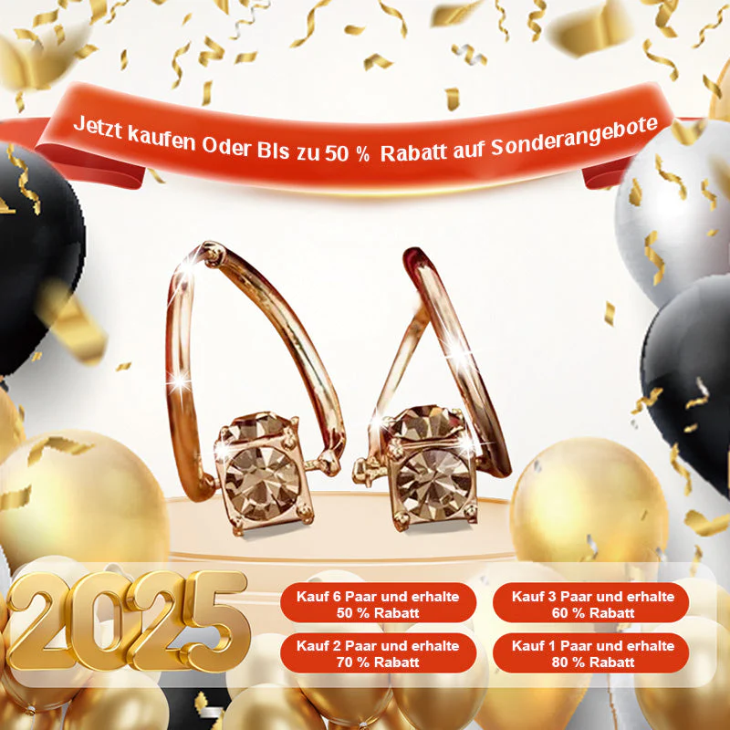 💖LETZTER TAG – 80 % RABATT🔥 🎉 𝐂𝐙𝐓𝐈𝐂𝐋𝐄® 𝐆𝐞𝐫𝐦𝐚𝐧𝐢𝐮𝐦-Ohrringe - Image 19