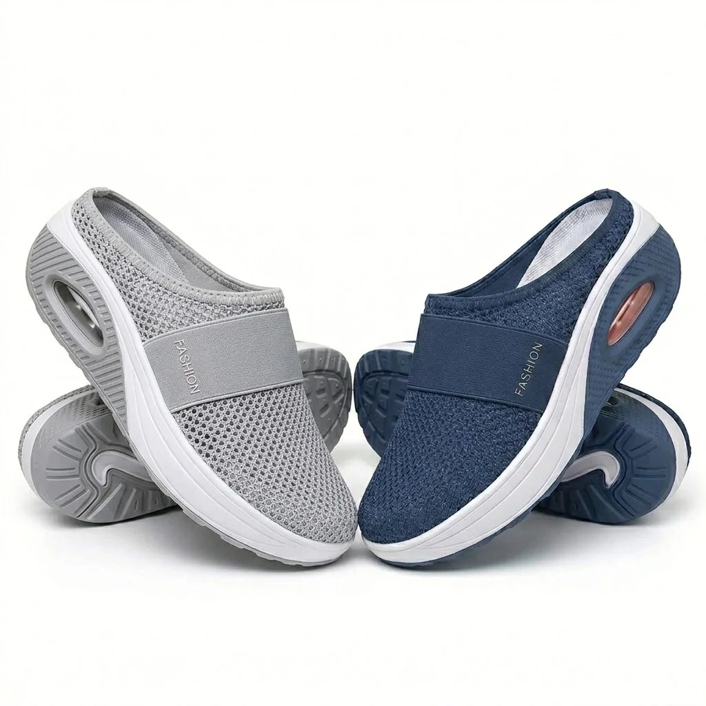(🔥LETZTER TAG SALE– 80 % RABAT🔥) BQODQO® Luftpolster Slip-on Walking Schuhe mit Fußgewölbeunterstützung, für Damen - Image 10