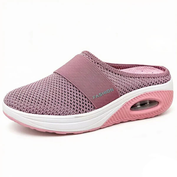 （🔥LETZTER TAG SALE– 80 % RABAT🔥） 🎉 BQODQO® Luftpolster Slip-on Walking Schuhe mit Fußgewölbeunterstützung, für Damen - Image 4