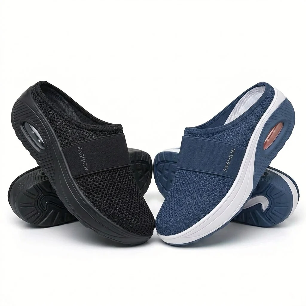 (🔥LETZTER TAG SALE– 80 % RABAT🔥) BQODQO® Luftpolster Slip-on Walking Schuhe mit Fußgewölbeunterstützung, für Damen - Image 8