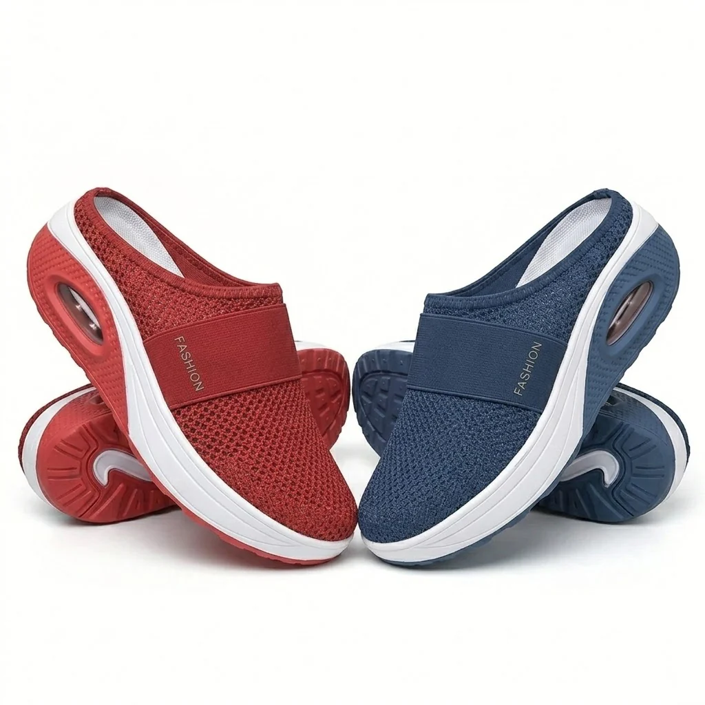 (🔥LETZTER TAG SALE– 80 % RABAT🔥) BQODQO® Luftpolster Slip-on Walking Schuhe mit Fußgewölbeunterstützung, für Damen - Image 9