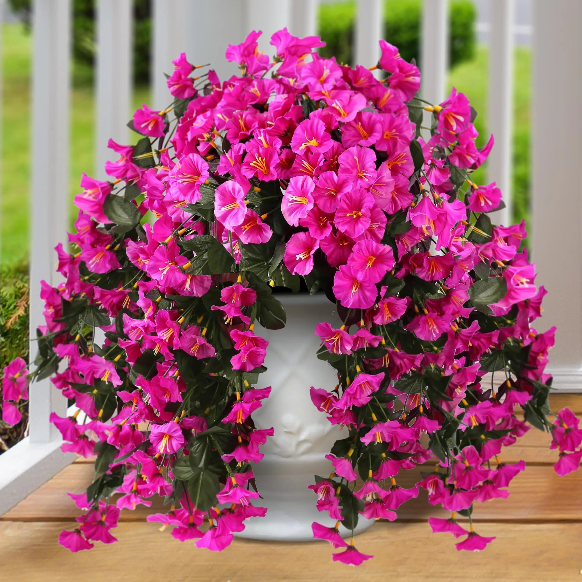Im Angebot – Künstliche Hängeblumen – UV-beständig, wasserdicht, windfest - Image 11