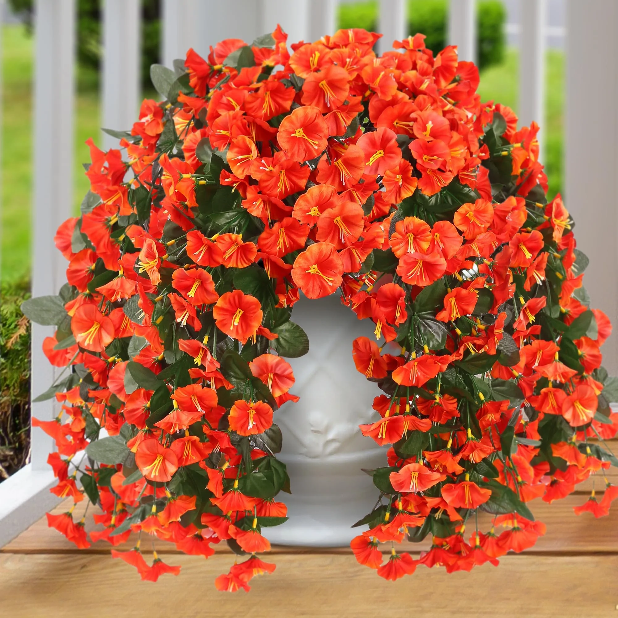 Im Angebot – Künstliche Hängeblumen – UV-beständig, wasserdicht, windfest - Image 12