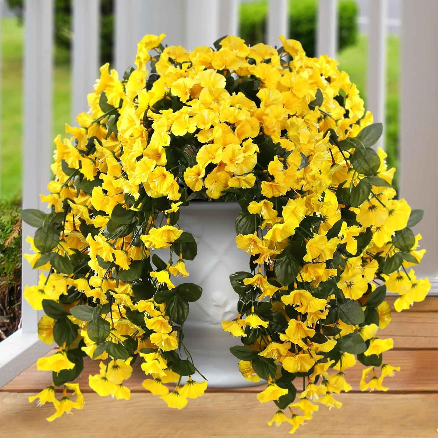 Im Angebot – Künstliche Hängeblumen – UV-beständig, wasserdicht, windfest - Image 13