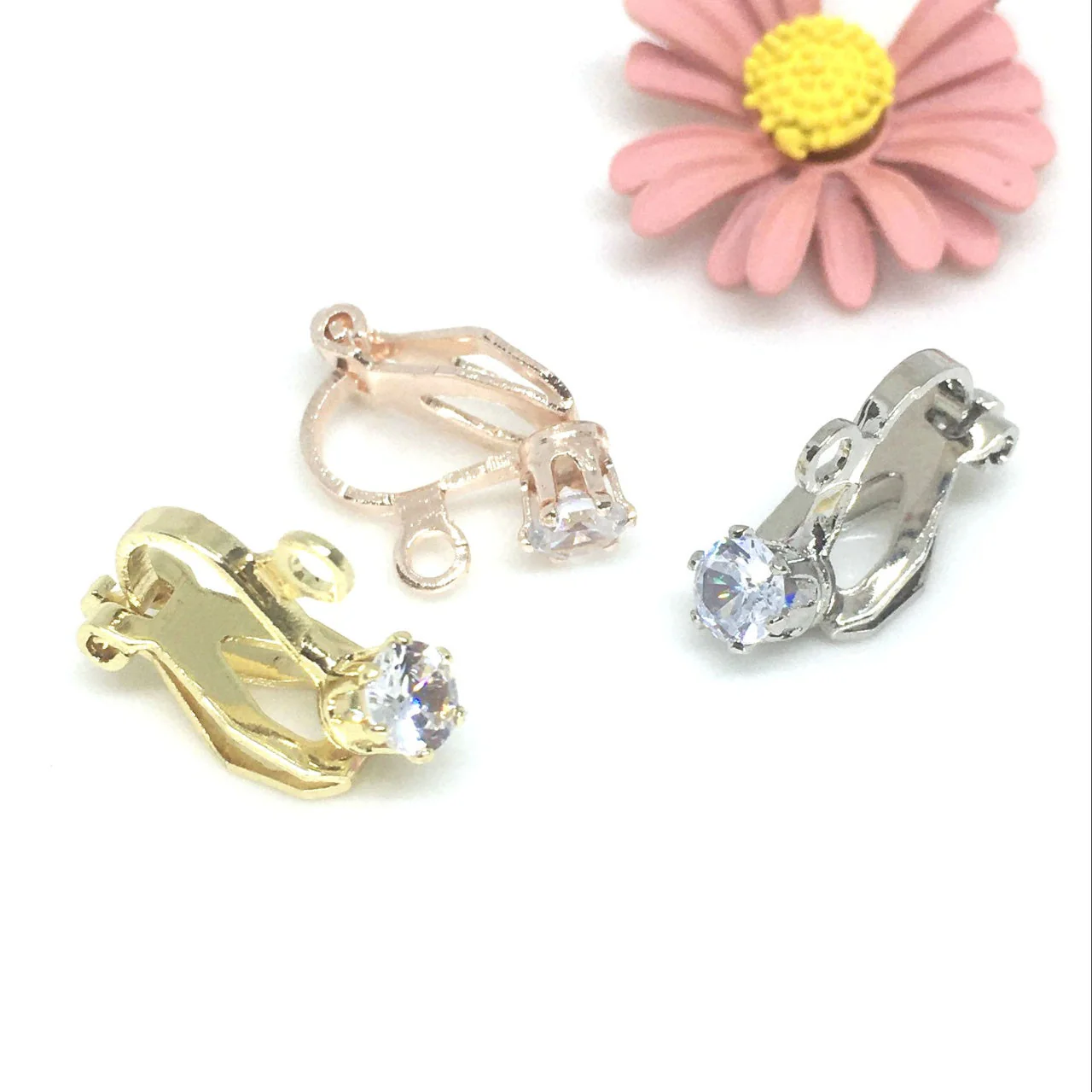 🌟(🌟LETZTER TAG – 80 % RABATT + GRATISGESCHENK🌟)🌟 CZTICLE® Germanium-Ohrringe – Gold, Silber, Kupfer, Clip-On Luxus-Ohrschmuck, Kein Ohrloch