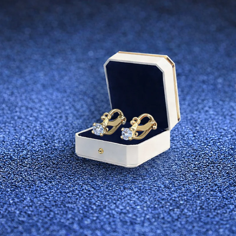 🌟(🌟LETZTER TAG – 80 % RABATT + GRATISGESCHENK🌟)🌟 CZTICLE® Germanium-Ohrringe – Gold, Silber, Kupfer, Clip-On Luxus-Ohrschmuck, Kein Ohrloch - Image 2