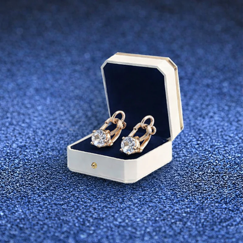 🌟(🌟LETZTER TAG – 80 % RABATT + GRATISGESCHENK🌟)🌟 CZTICLE® Germanium-Ohrringe – Gold, Silber, Kupfer, Clip-On Luxus-Ohrschmuck, Kein Ohrloch - Image 4