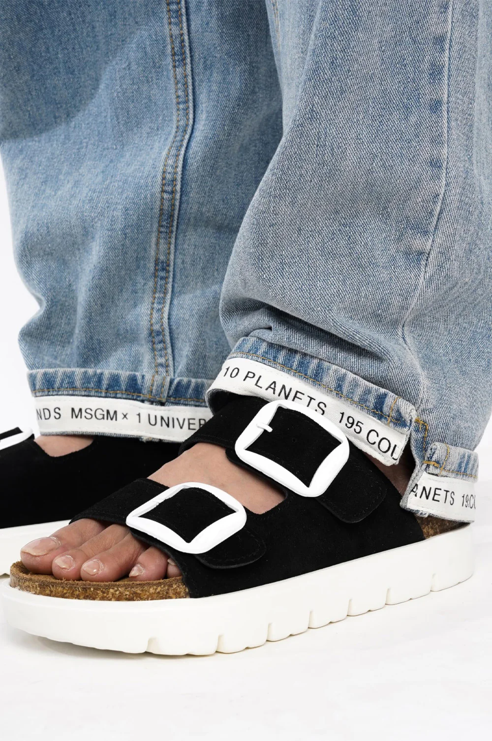 💖 Damen-Plateausandalen aus 100 % echtem Leder – Keilabsatz & klobige Pantoletten für Damen 2026 mit Memory-Foam-Innensohle und Korkfußbett (GreeceChunky) - Image 51