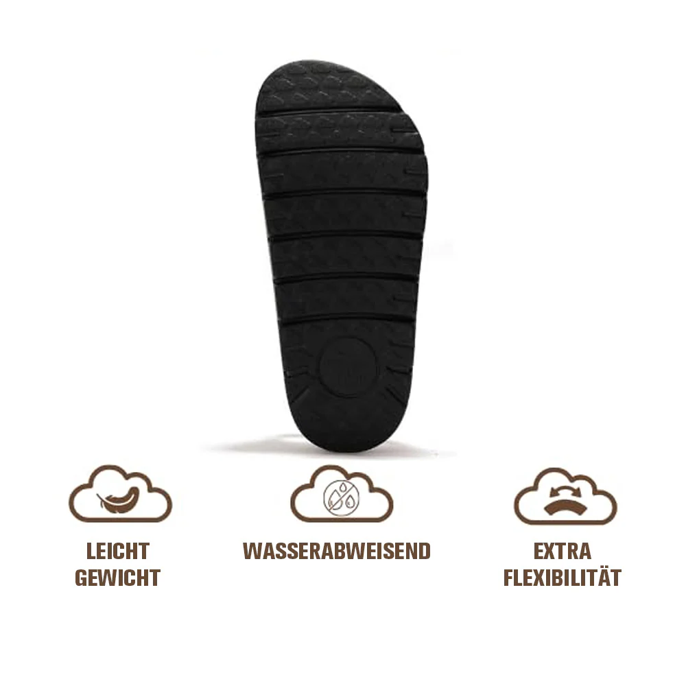 💖 Damen-Plateausandalen aus 100 % echtem Leder – Keilabsatz & klobige Pantoletten für Damen 2026 mit Memory-Foam-Innensohle und Korkfußbett (GreeceChunky) - Image 9