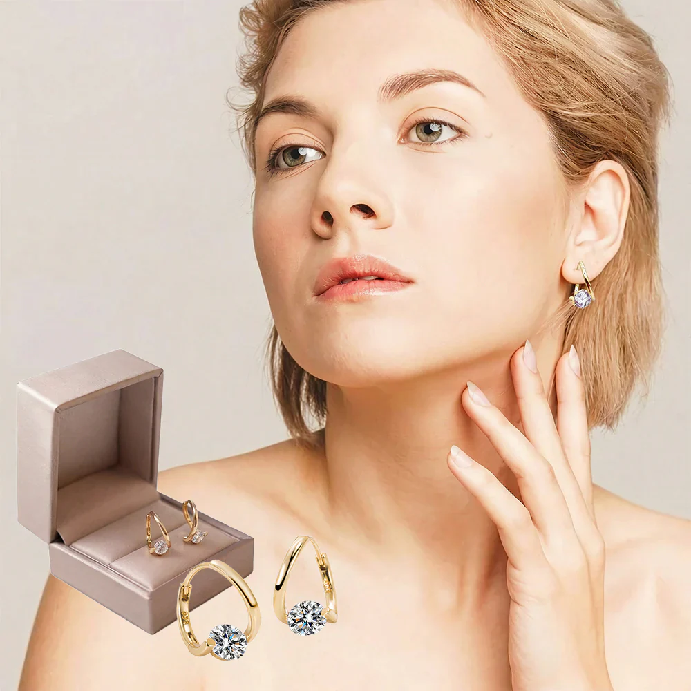 (🔥LETZTER TAG – 80 % RABATT🔥) 🎉 CZTICLE® Germanium-Ohrringe - Image 4