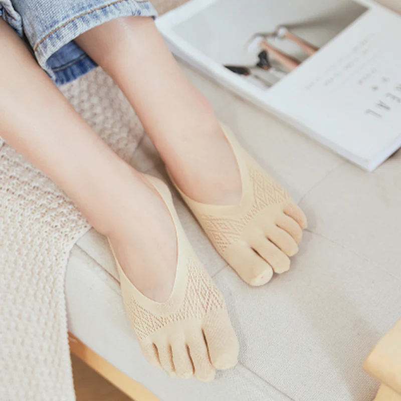 🔥Heißer Verkauf🔥Flache Fünf-Zehen-Socken für den Sommer - Image 5